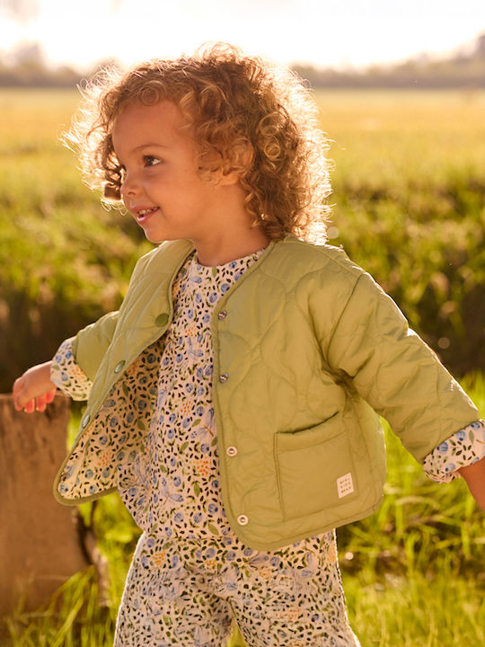 Kids Short Green Blazer