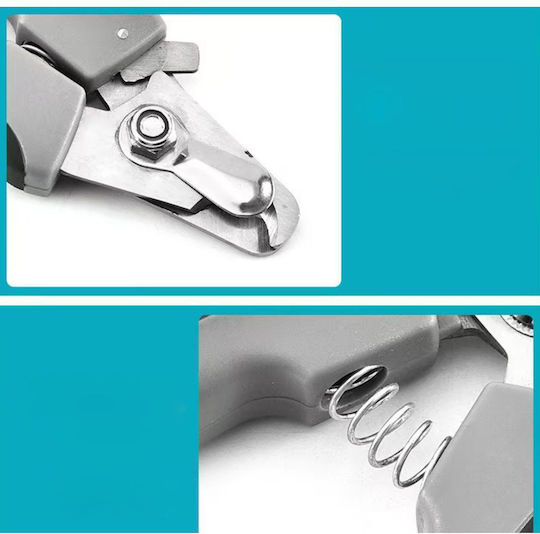 Ergonomischer Hundekrallenschere Nagelknipser für Haustiere Größe 14.7x7.5cm