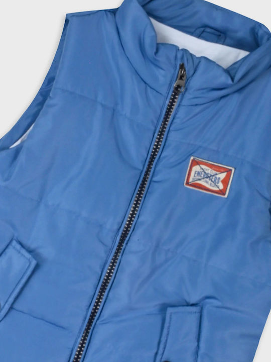 Kids' Casual Jacket Sleeveless Royal Blue