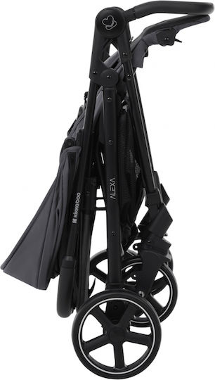 Kikka Boo Alexa Cărucior Pentru Bebe Potrivit Pentru Nou-Născuți Dark Grey 7.4kg