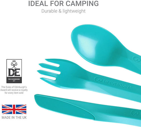 Ellipse Cutlery Set Teal