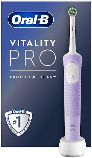 Oral-B D103 Ηλεκτρική Οδοντόβουρτσα Λιλά
