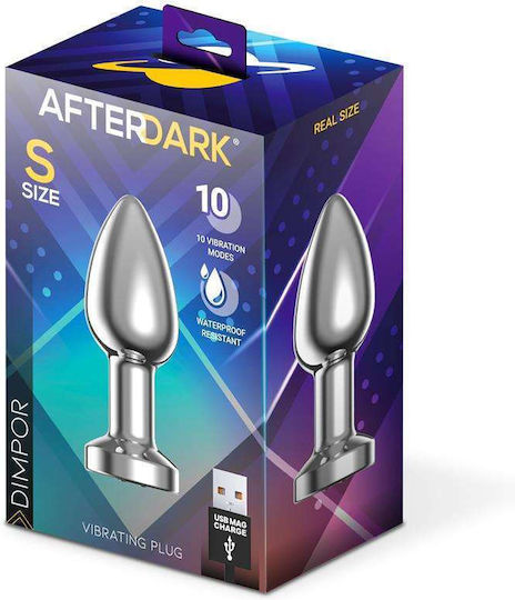 LateToBed Anal Plug with Vibration Small 7.6cm