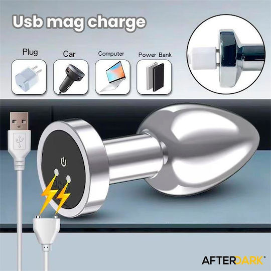LateToBed Anal Plug with Vibration Small 7.6cm
