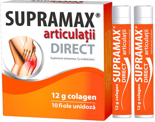 Zdrovit Supramax Joints Ampoules Direct Supliment Pentru Sănătatea Articulațiilor 10 Plicuri