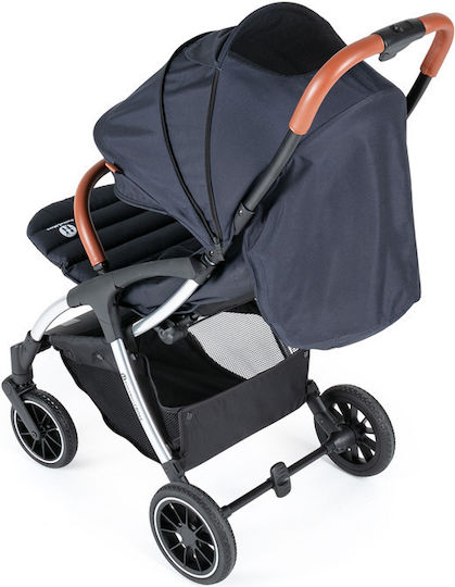 Petite & Mars Carucior Copii Cross Reglabil Potrivit Pentru 6+ Luni Albastru 7.8kg