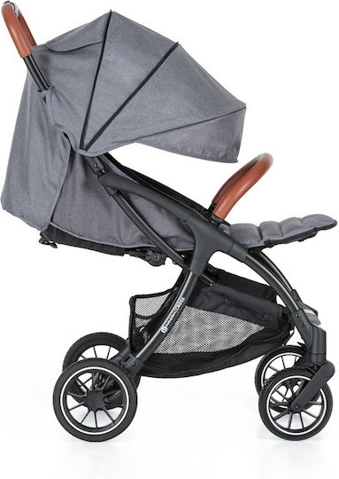 Petite & Mars Cross Cărucior Reglabil Pentru Copii Potrivit De La 6+ Luni Gri 7.8kg