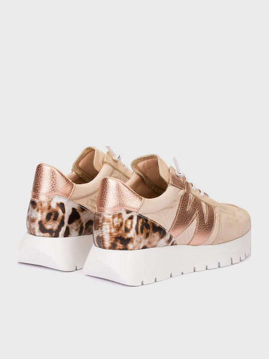 Damen Sneakers Beige