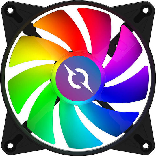 Aqirys Cetus Gehäuselüfter 120mm (33,5 cfm) mit RGB-Beleuchtung