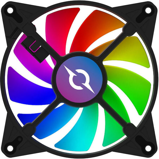 Aqirys Cetus Gehäuselüfter 120mm (33,5 cfm) mit RGB-Beleuchtung