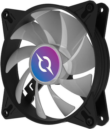 Aqirys Cetus Gehäuselüfter 120mm (33,5 cfm) mit RGB-Beleuchtung