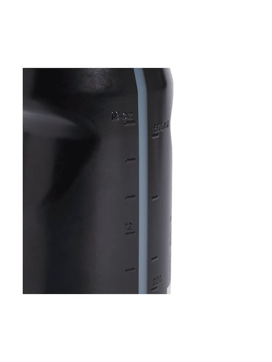 adidas Tiro Sport Water Bottle Plastic 500ml Black