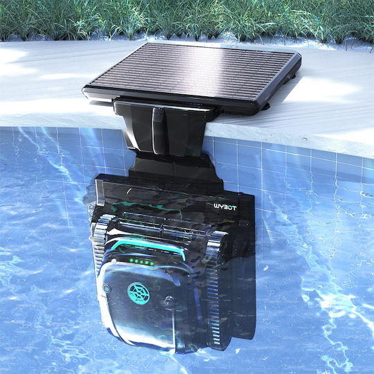 Wybot S2 Solar Wireless Robot Vacuum 90W Bottom Walls for Pools 304.67m²