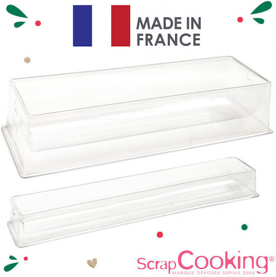 Scrap Cooking Коледна Декорация за Маса Пластмасово Многоцветен Д33xШ11.5xØ6см.