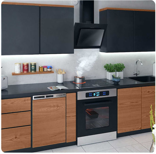 Berdsen Berdsen Abzugshaube Schornstein 60cm Schwarze