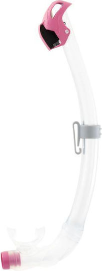 Snorkel Cressi Seal Dry Transparent Pink
