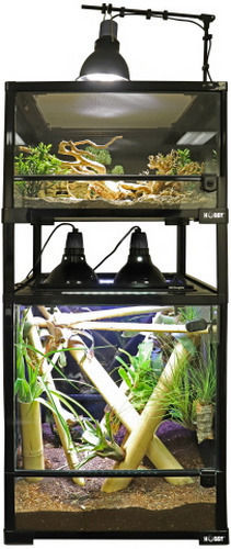 Hobby Terraristik Teren pentru reptile Black 30x30x32cm