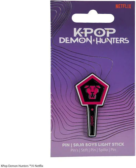 Pin Badge - Saja Boys Light Stick - K-Pop Demon Hunters