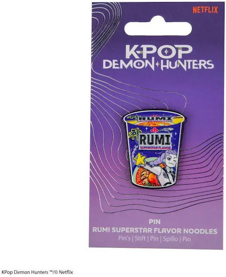 Cinereplicas Pin badge - Rumi Superstar Flavor Noodles - K-Pop Demon Hunters