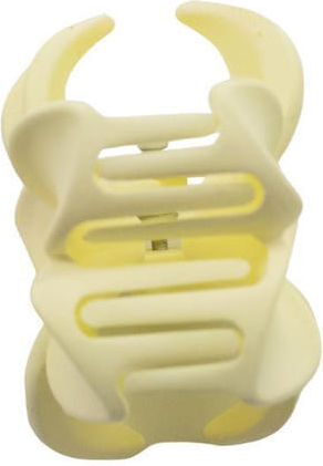 Mini Haarspangen Mit Matt Gelbe Blumenform 525749-1-Gelb