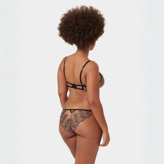 Goya Lingerie Set Transparency Geometric Design