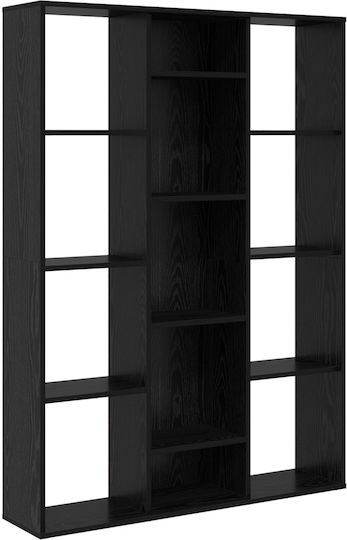 Βιβλιοθήκη Μαύρη Δρυς 100x24x140εκ.