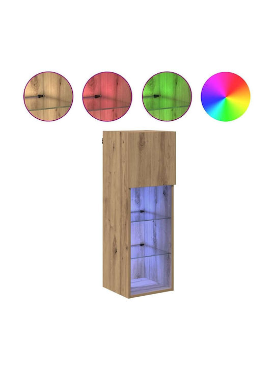 Cabinet Wall with LED Artisan Artisan Oak 30.5x30x90cm