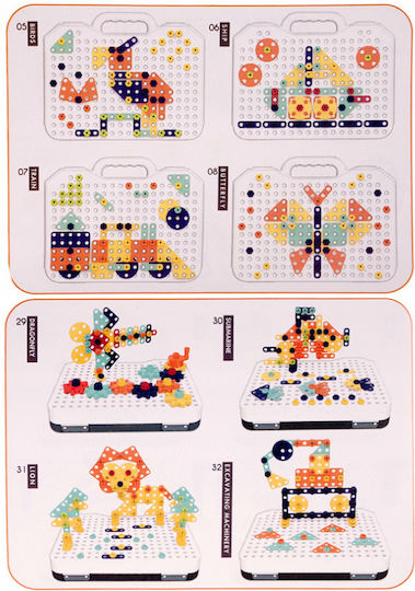 MalPlay Мозайка за Деца 3+ Години 188 Части