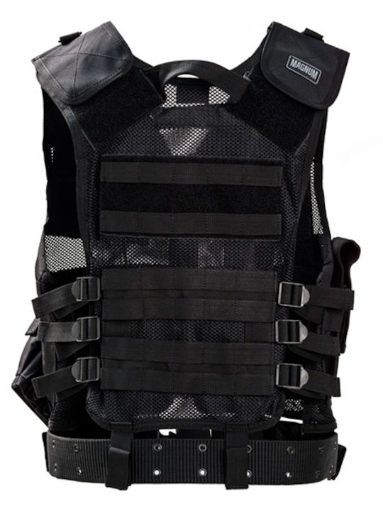 Magnum Kampfweste Black Schwarze taktische Weste Magnum Kampfweste Black Schwarze taktische Weste