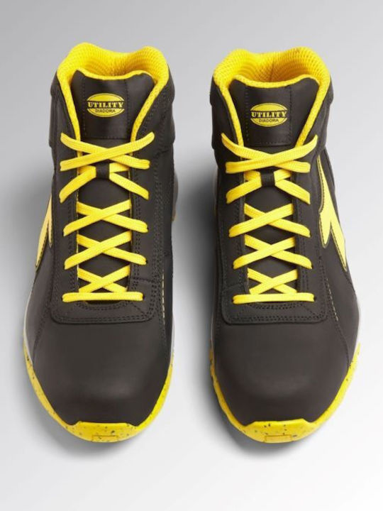 Utility Diadora Αδιάβροχο Μποτάκι Ασφαλείας Μαύρο Glove Mds Mid S3s Fo Hro Sr En Iso 20345:2022 181134 Utility Diadora Αδιάβροχο Μποτάκι Ασφαλείας Μαύρο Glove Mds Mid S3s Fo Hro Sr En Iso 20345:2022 181134