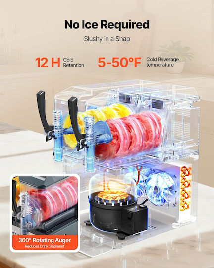 Vevor Vevor Slushy-Maschine 4lt