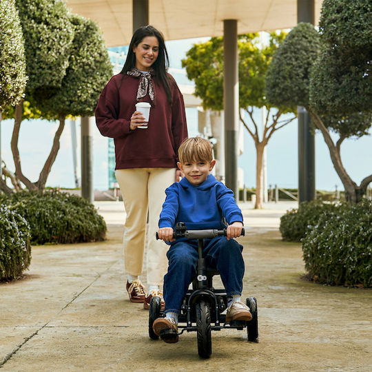 Kinderkraft Aston 2 Plus Wandelbar mit Elterngriff Grau