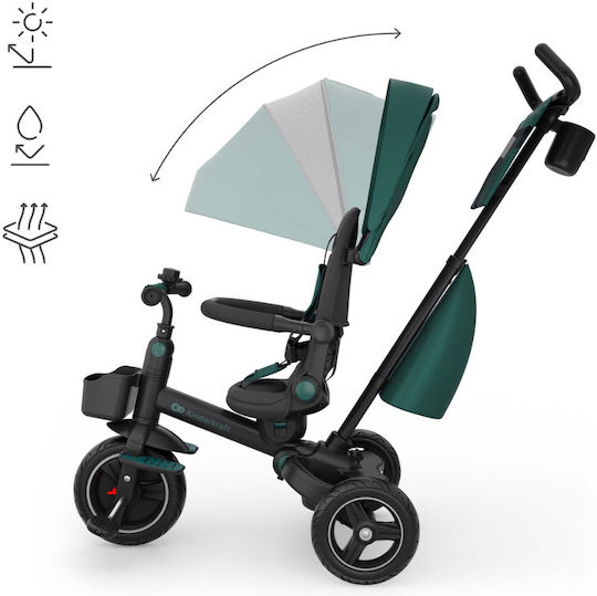 Kinderkraft Spinstep 2 Plus Wandelbar mit Elterngriff 6 in 1 Grün
