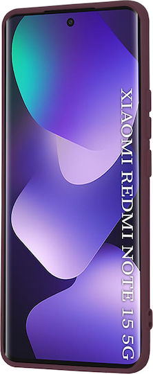 Techsuit Softflex Umschlag Rückseite Rotes Redmi Note 15