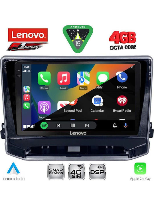 Lenovo Lenovo Auto-Audiosystem für Jeep Compass 2022 mit Touchscreen 10 Zoll Bluetooth USB WiFi GPS Apple CarPlay Android Auto