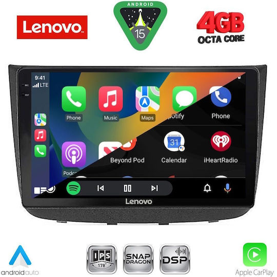 Lenovo Car Audio System for Mercedes-Benz Vito / Viano 2003-2007 Bluetooth USB WiFi GPS Apple CarPlay Android Auto with 10" Touch Screen