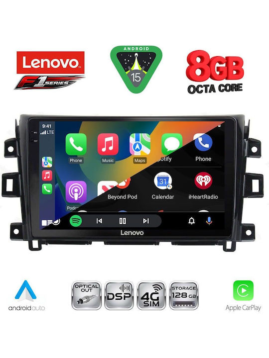 Lenovo Car Audio System for Nissan Navara 2016 Bluetooth USB WiFi GPS Apple CarPlay Android Auto with 10" Touch Screen