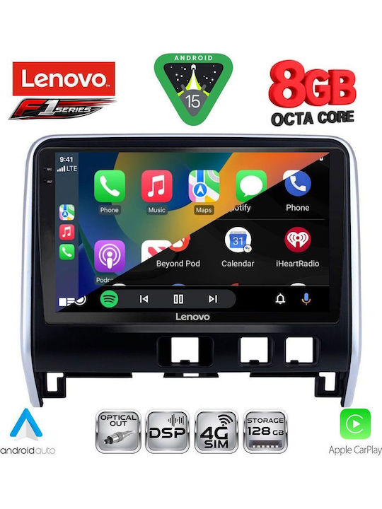 Lenovo Car Audio System for Nissan Serena 2016-2022 Bluetooth USB WiFi GPS Apple CarPlay Android Auto with 10" Touch Screen