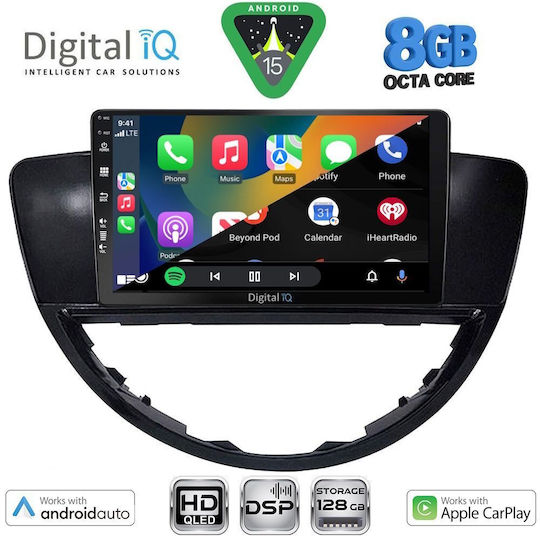 Digital IQ Car Audio System for Subaru Tribeca 2007-2014 (Bluetooth/USB/WiFi/GPS/Apple CarPlay/Android Auto) with 9" Touch Screen