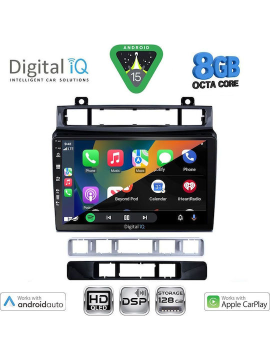 Digital IQ Car Audio System for Volkswagen Touareg 2011-2018 Bluetooth USB WiFi GPS Apple CarPlay Android Auto with 9" Touch Screen