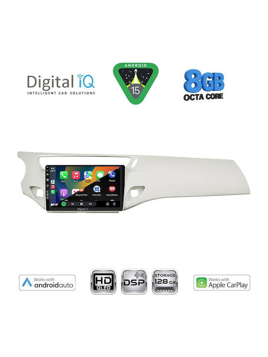 Digital IQ Car Audio System for Citroen C3 / DS3 2009-2016 Bluetooth USB WiFi GPS Apple CarPlay Android Auto with 9" Touch Screen