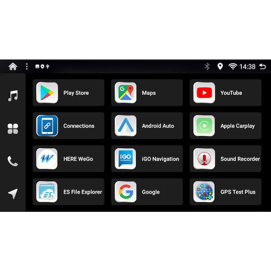 Digital IQ Car Audio System for Suzuki Vitara 2000-2005 Bluetooth USB WiFi GPS Apple CarPlay Android Auto with 9" Touch Screen
