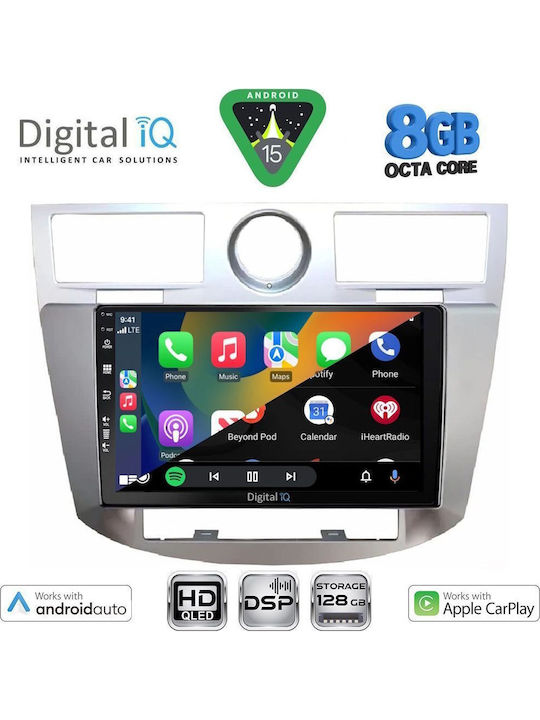Digital IQ Car Audio System Chrysler Sebring 2008-2010 Bluetooth USB WiFi GPS Apple CarPlay Android Auto with 9" Touch Screen