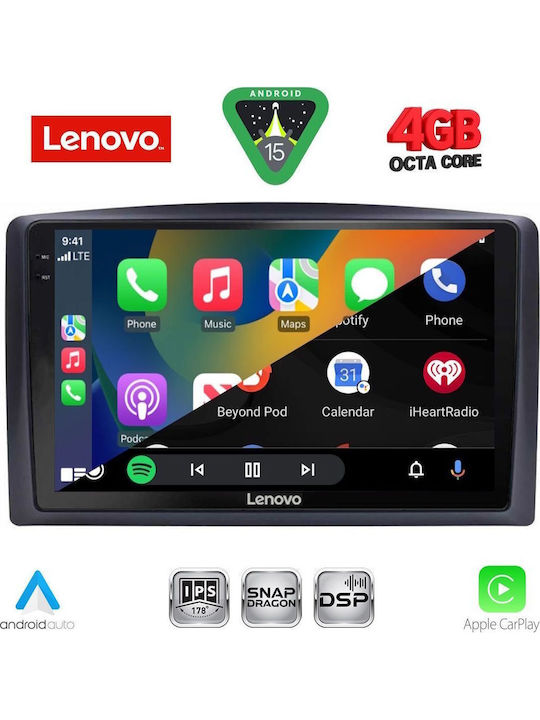 Lenovo Car Audio System for Mercedes-Benz Vito / Viano 2015-2022 (Bluetooth/USB/WiFi/GPS/Apple CarPlay/Android Auto) with 10" Touch Screen