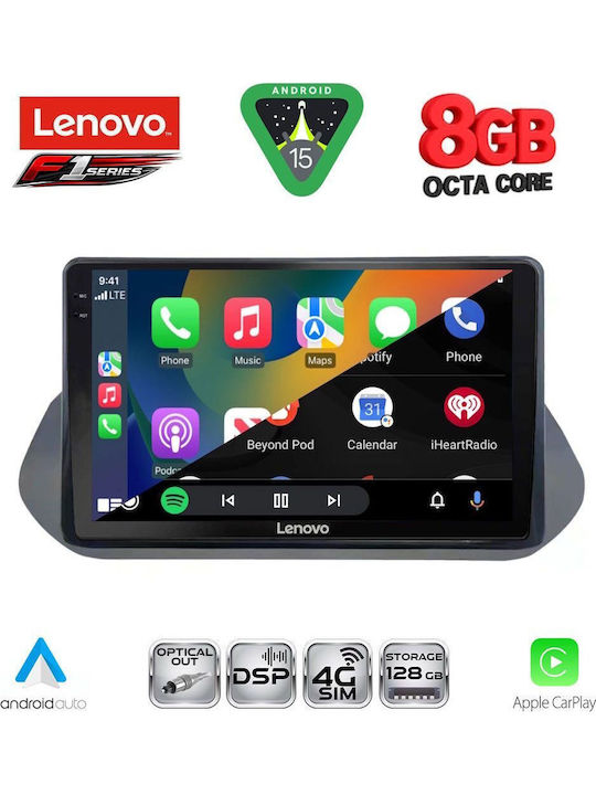 Lenovo Car Audio System for Nissan Qashqai 2021 Bluetooth USB WiFi GPS Apple CarPlay Android Auto with 10" Touch Screen