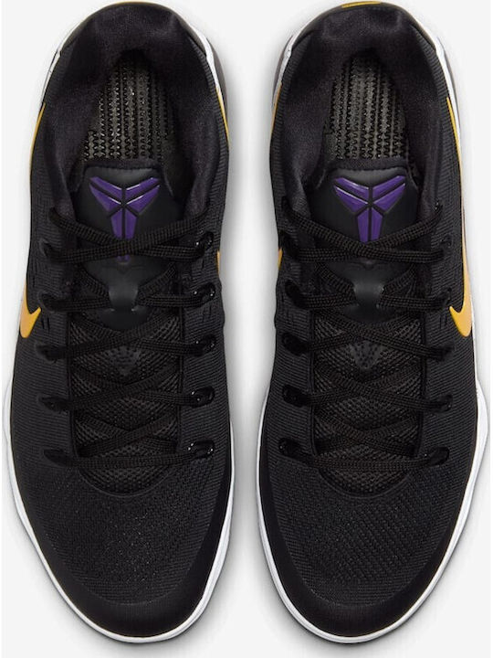 Kobe 9 EM Elite Low EM Protro "Lakers Away" Χαμηλά Μπασκετικά Παπούτσια Black / White / University Gold