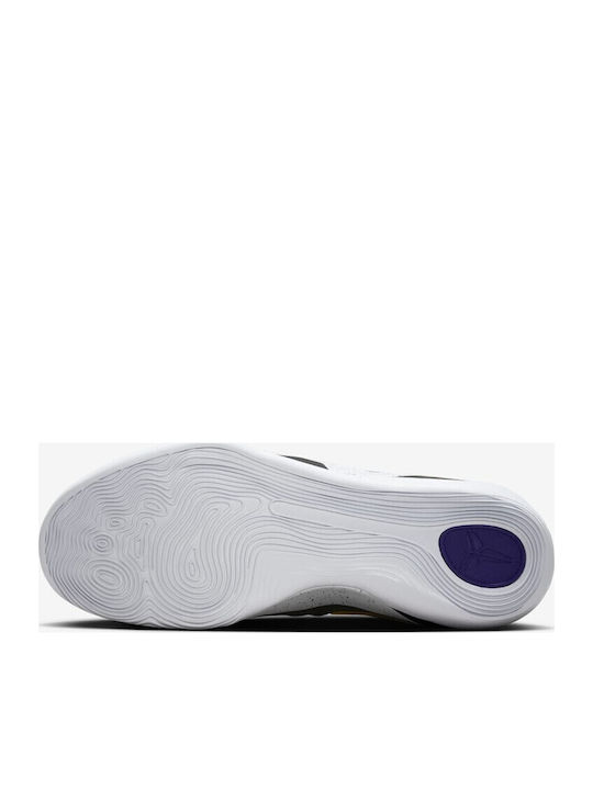 Kobe 9 EM Elite Low EM Protro "Lakers Away" Χαμηλά Μπασκετικά Παπούτσια Black / White / University Gold