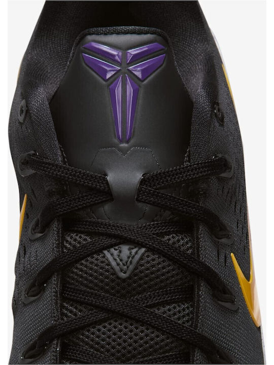 Kobe 9 EM Elite Low EM Protro "Lakers Away" Χαμηλά Μπασκετικά Παπούτσια Black / White / University Gold