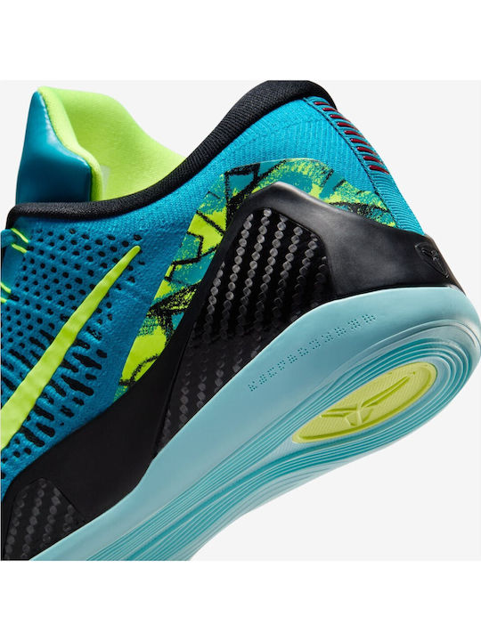Kobe 9 Elite Low Protro "Perspective" Low Basketball Shoes Neo Turquoise / Volt