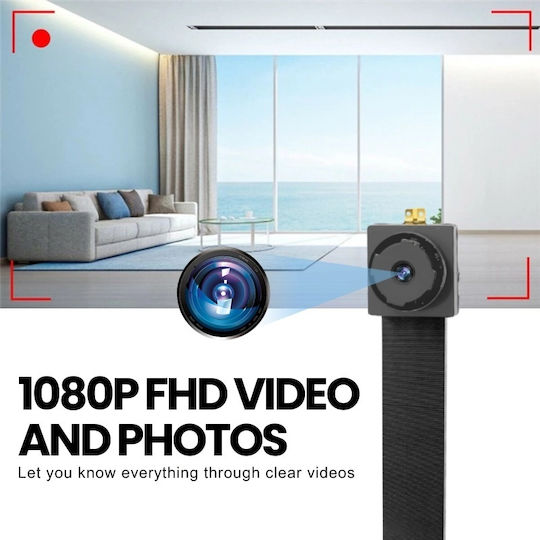 Spy Camera WiFi 1080p with Memory Card Slot